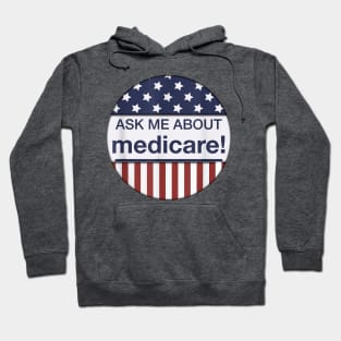 Ask Me Medicare Insurance Agent Broker Quotes Hoodie